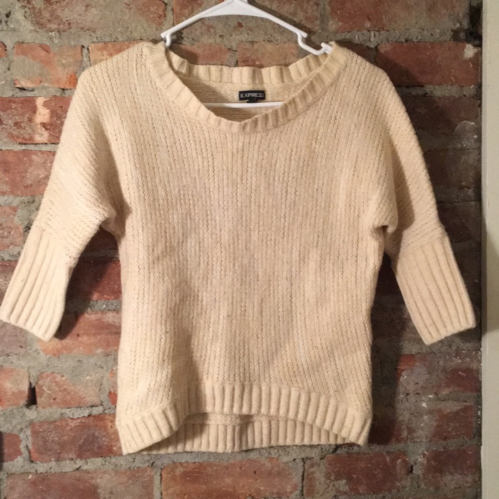 Beige Express sweater